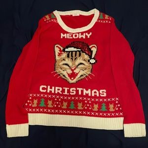 Cat Christmas Sweater